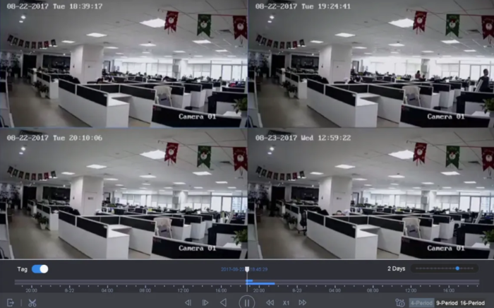 camera footage